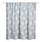 Blue Snowflake Pattern 71" x 74" Shower Curtain
